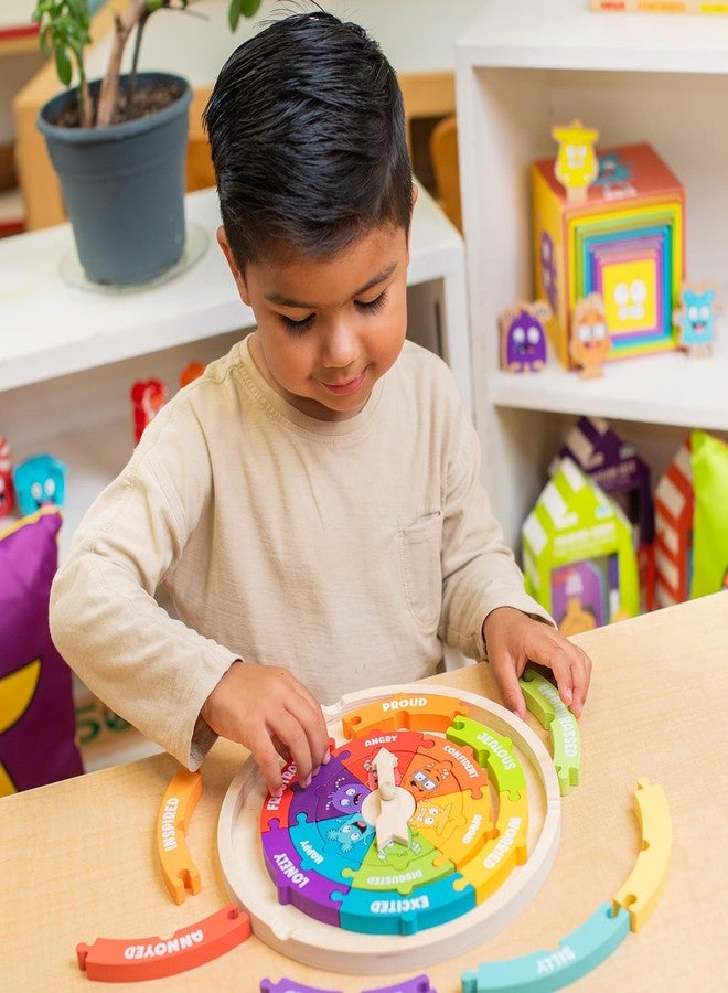 Open The Joy - My Emotions Wheel: Emotional Intelligence, Mindfulness, and Learning Toy for Kids Ages 3 and Up - Image 4